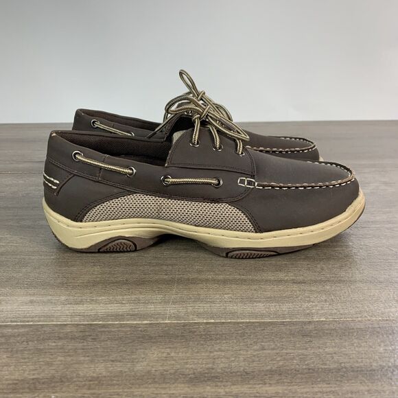 Stoney River Mens Top Sider Boat Shoes Size 8 M Leather Moccasins Casual - Picture 6 of 10